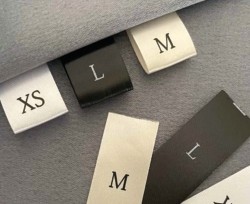 Woven / Satin Size Label